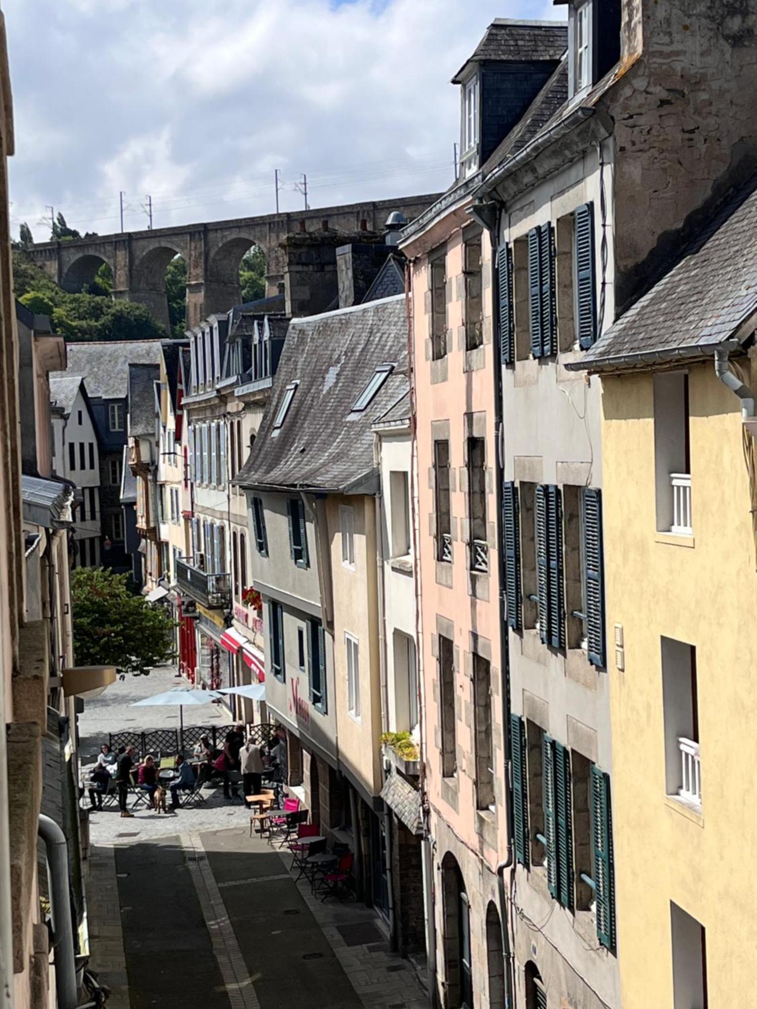 Bel Appartement, Coeur De Morlaix Bagian luar foto